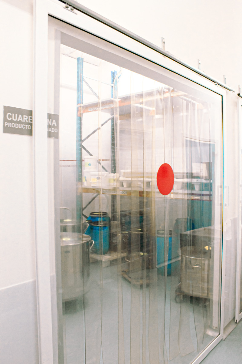 Zona de cuarentena - producto acabado